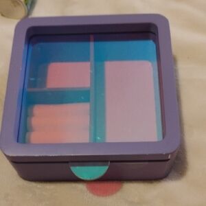 Purple and Blue Storage Box
